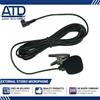 3M Atd MIC-88009 Esterno 3-Core Microfono Stereo Con 3M Lunghezza 3.5mm Per Pba Lar