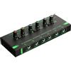 No 6 Canali Amplificatore per Cuffie HA400 -Compatto Stereo Audio Amplificato6079