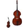 Vox Meister Contrabbasso 3/4 Serie Concert con astuccio imbottito nero