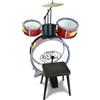 Bontempi Strumenti Musicali - Vari - Bontempi 51 4504 - Rock Drummer - Batteria Granca...
