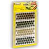 NOCH® 104 ciuffi di erba multiuso decorazione erba, colori verde, marrone e giallo per diverse scartamenti