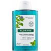 Klorane Menta Acquatica - Shampoo Detox Capelli Esposti all'Inquinamento, 200ml