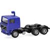 Herpa modello di camion Volvo F10 trattore stradale tetto basso, 3 assi, blu oltremare, in scala 1:87, pezzo da collezione, modello tedesco, statuetta plastica