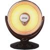 Zephir STUFA A PARABOLA CARBONIO OSCILLANTE ZEPHIR ZCRB36 450 / 900 W INCLINABILE NERO