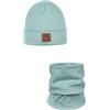 ANDER Set Cappello e Scaldacollo Bambino, 2 Pezzi Unisex SMILE