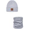 ANDER Set Cappello e Scaldacollo Bambino, 2 Pezzi Unisex SMILE