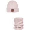 ANDER Set Cappello e Scaldacollo Bambino, 2 Pezzi Unisex SMILE