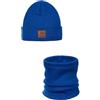 ANDER Set Cappello e Scaldacollo Bambino, 2 Pezzi Unisex SMILE
