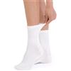 alber's SALUS BAMBOO - 5 Paia Calze Donna Bambù Comfort, Bianco, 39-41