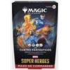 Magic Los Cuatro Fantasticos MARVEL Super Heroes Mazzo Commander ESP SEALED