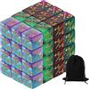 48Pcs Dadi Magici per Conteggio, Set D6 Acrilici per Vita, 4 Colori