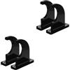 2 Pairs Porta Spada Organizzatore Di Spade Parete Espositore Per Portaspade