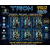 Disney TRON Legacy Complete 6 Figure Set Spin Master Factory Sealed Rare 2010