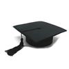 Tocco cappello cotone per laurea da laureato