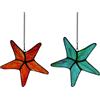 SODIAL 2X(Decorazioni Conchiglie e Stelle Marine per Finestre, Decorazioni Murali D4A8)