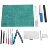Kit Strumenti per Modellismo Gundam Set Completo per Costruzione Riparazione E F