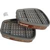 2 Filtri Carbone Attivo A1 Maschera Antigas Verniciatura Vapori Rhino