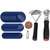 SODIAL Kit Rullo per Toppa per Pneumatici, Rullo per Toppa per Pneumatici/Ruota Lu1996