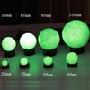 1X Luminoso Pietra Verde/Blu Fosforescenti Cristallo Sfera 20-70mm Soprammobile