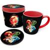 HARRY POTTER TAZZA + SOTTOTAZZA+ SCATOLA IN LATTA