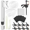 SODIAL Kit per Appiattire e Pulire Le Carte da Gioco, Penna Termica (USB) con Fogl2465