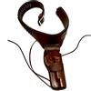 Cinturone Vega cuoio western cowboy 1CA52 per revolver singola azione da sei p