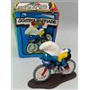 Super Puffo 40501 Ciclista Schleich Peyo Hong Kong 1979 MIB Smurfs Vintage Puffi