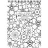 SODIAL Notebook Colorato 52 Fogli Popolari Flower Coloring Prodotto A Caldo 1829