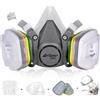Maschera Respiratoria Riutilizzabile M-500 ABEK1P2 Filtri Gas Polvere Chimica Fa