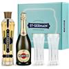 St-Germain Hugo Cocktail Kit Con Liquore Ai Fiori Di Sambuco 70Cl / 700Ml, Prose