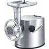 Heinner Macinino Heinner PowerMix 2000 XMG-2000, 2000W, capacità di macinazione: 2kg/min, coltello in acciaio inox, 3 setacci metallici da 0,3/0,5/0,7 cm, funzione di inversione, accessorio per kibbe e salsicce, Alluminio