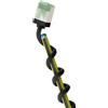 Goobay 74351 Cavo patch CAT 8.1 ultraflessibile, sottile, U/FTP, nero, 0,25 m - connettori extra-corti, conduttore in rame privo di ossigeno al 99,9 % (OFC), LSZH, guaina in TPE, AWG 32