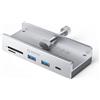 Orico Mh5Pc Hub a morsetto Usb-C / 2X Usb-A 3.2 + 1X Usb-C 3.2 + 1X Sd&Tf - Argento
