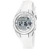 Calypso Orologio Digitale Donna in Gomma Bianco