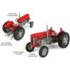 UNIVERSAL HOBBIES UH6269 TRATTORE MASSEY FERGUSON 65 EUROPE VERSION 1:32 Modelli