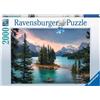 Ravensburger 16714 Jigsaw Puzzle Spirit Island Canada 2000 Pieces, Black
