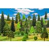Faller FA181535 25 Mixed Forest Trees, Assorted Model Kit, Various