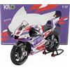 NZG MODELLINO MOTO 1:12 DUCATI GP23 TEAM PRAMAC J. ZARCO MOTOGP 2023 KILOWORKS NZG
