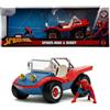 Jada Toys SPIDER-MAN & BUGGY 1:24 Jada Toys Movie -I- Modellino Nuovo