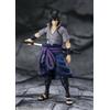 Bandai NARUTO SHIPPUDEN S.H. FIGUARTS ACTION FIGURE SASUKE UCHIHA -HE WHO BEARS ALL HAT