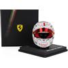 Look Smart MODELLINO CASCO MINI HELMET F1 LOOKSMART 1:5 FERRARI SF-25 LECLERC JAPAN GP 2025