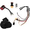 No Motore Brushless Outrunner 3542 AM32 Programmazione ESC 80A con Cambio Nero6336