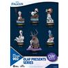 BEAST KINGDOM Action figure Olaf di Beast Kingdom in PVC 9.5cm - Set display originale