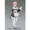 max factory re:zero action figure ram figma di max factory, 13 cm in pvc