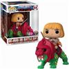 Funko POP! Rides: Masters of the Universe - He-Man on Battle Cat (Flocked) #84 (