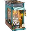 No Kit Fai Te per Angolo Libri, Puzzle In Legno 3D, Inserto per Libreria, Deco7385