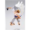 Bandai One Piece S.H.Figuarts Action Figure Monkey D. Luffy Gear 5 -Future Island Egghe
