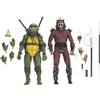 NECA TMNT 1990 Roof Top Shredder vs Leo 2-Pack - NECA Action Figures