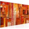 Quadro Moderno Astratto Soggiorno Salotto Camera da Letto Tela XXL 5 Pezzi