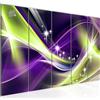 Quadri Moderni Astratti Soggiorno Camera Letto 5 Pezzi Tela XXL 200x80 Runa Art